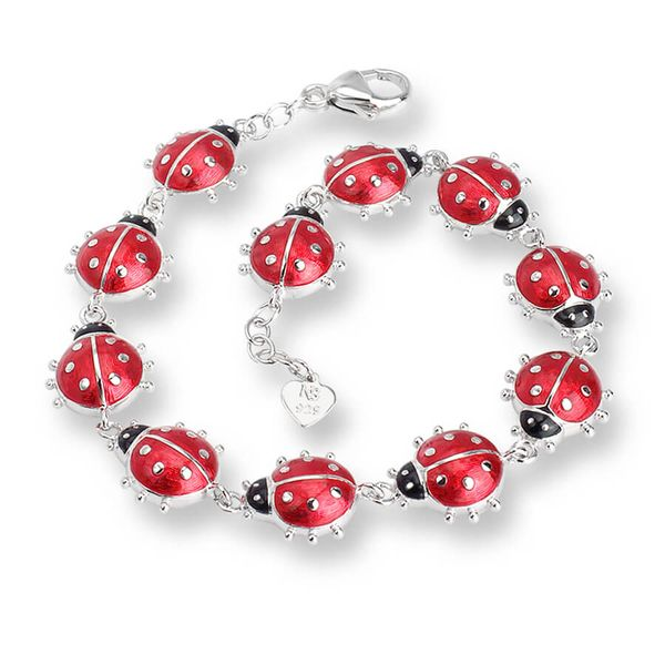 Red Ladybug Bracelet Charles Frederick Jewelers Chelmsford, MA