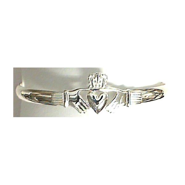 Sterling Claddagh Childrens Bangle Charles Frederick Jewelers Chelmsford, MA