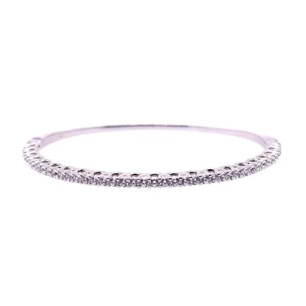 Sterling Lucida Set CZ Bangle Charles Frederick Jewelers Chelmsford, MA