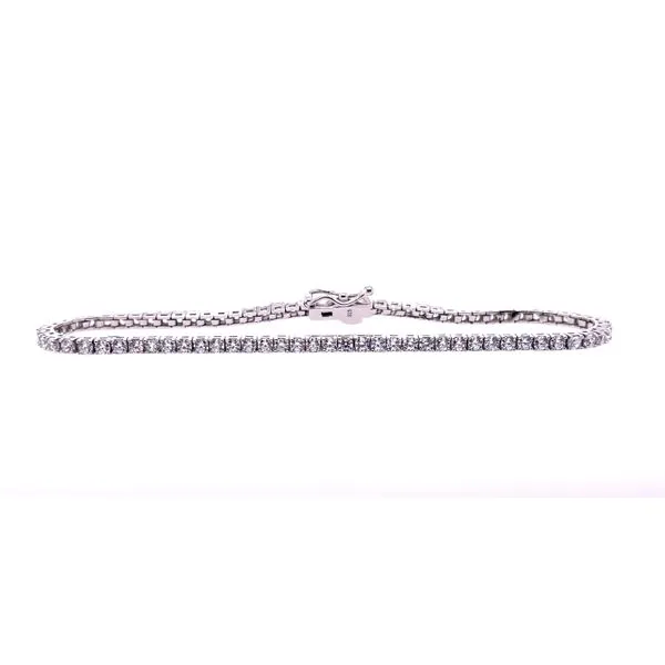 Sterling 2.5ctw CZ Bracelet Charles Frederick Jewelers Chelmsford, MA