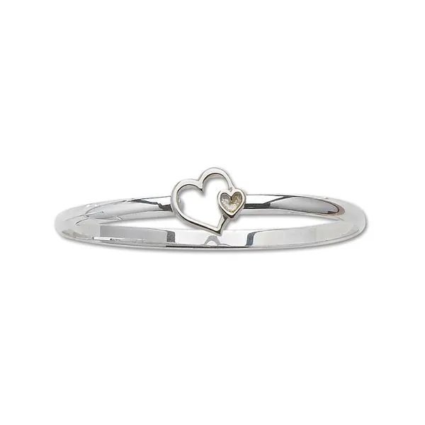 Sterling Heart Bracelet Charles Frederick Jewelers Chelmsford, MA