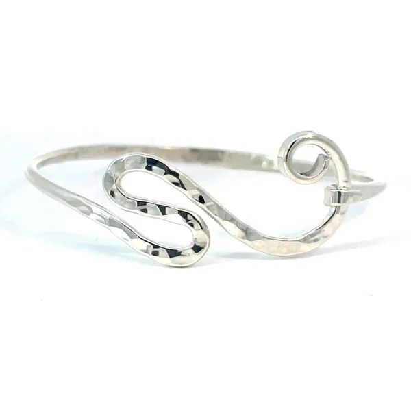 Sterling Silver Swirl hook bracelet Charles Frederick Jewelers Chelmsford, MA