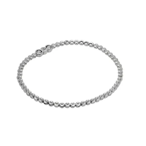 Silver Elastic Moon Bracelet Charles Frederick Jewelers Chelmsford, MA