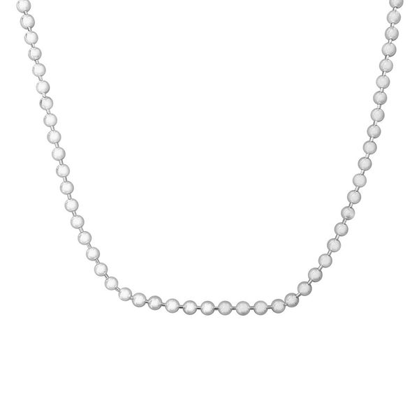 Lola 20 Inch Ball Chain 3mm Sterling Silver Charles Frederick Jewelers Chelmsford, MA