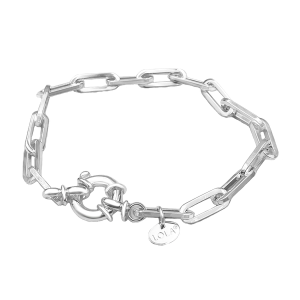 Lola Sterling Single Wrap Bracelet 7 Inch Charles Frederick Jewelers Chelmsford, MA