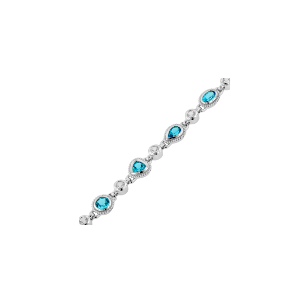 Sterling Silver 7.51ctw Topaz Bracelet Charles Frederick Jewelers Chelmsford, MA
