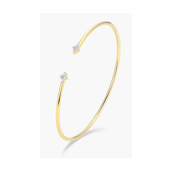 Lab Diamond Flex Cuff Bracelet Charles Frederick Jewelers Chelmsford, MA