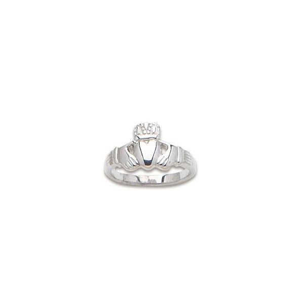 Sterling Silver Claddagh Ring Sz 6.5 Image 2 Charles Frederick Jewelers Chelmsford, MA