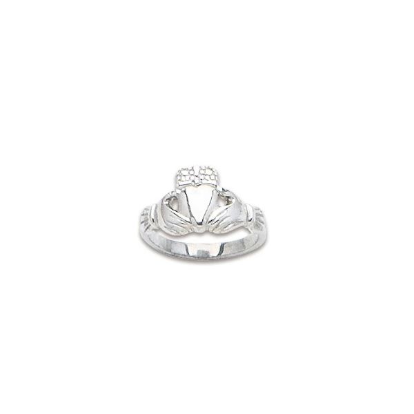 SS Claddagh Ring SZ 6.5 Charles Frederick Jewelers Chelmsford, MA