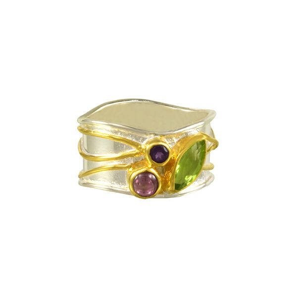 Sterling Multi Stone Ring Charles Frederick Jewelers Chelmsford, MA