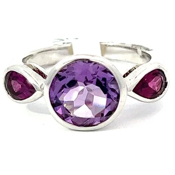Sterling 2.31ctw Multi Colored Amethyst Ring Charles Frederick Jewelers Chelmsford, MA