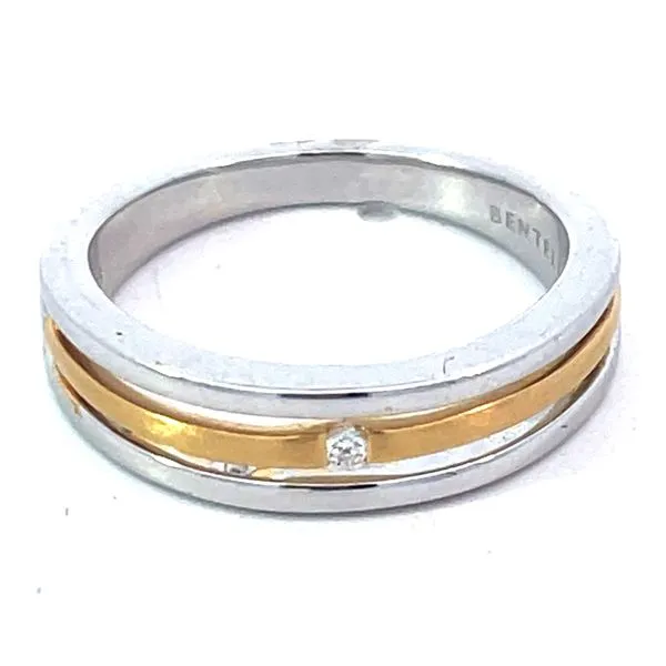 SS ring with dias .02ctw Charles Frederick Jewelers Chelmsford, MA