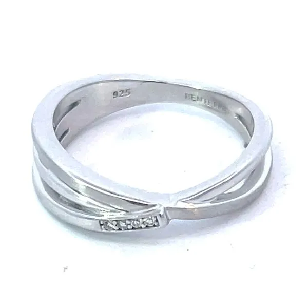 Sterling Silver Ring With .02Ctw Diamond Accents Charles Frederick Jewelers Chelmsford, MA