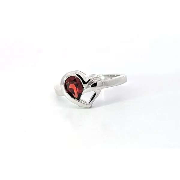 Sterling Garnet Ring Charles Frederick Jewelers Chelmsford, MA