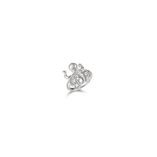 Sterling SIlver Octopus Ring Size 7 Charles Frederick Jewelers Chelmsford, MA