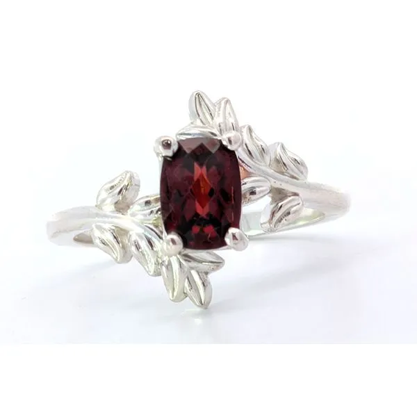 Sterling Garnet Ring Charles Frederick Jewelers Chelmsford, MA
