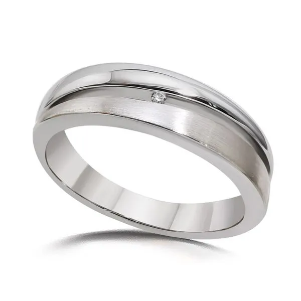 Sterling Silver and Diamond Ring Charles Frederick Jewelers Chelmsford, MA