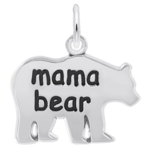 Sterling Silver Mama Bear Charm Charles Frederick Jewelers Chelmsford, MA