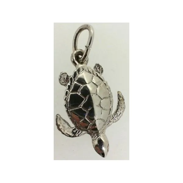 Sterling Turtle Charm Charles Frederick Jewelers Chelmsford, MA