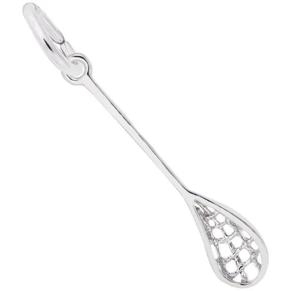 Sterling Lacrosse Stick Charm Charles Frederick Jewelers Chelmsford, MA