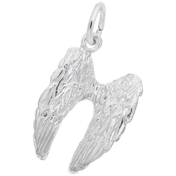 Sterling Silver Angel Wings Charm Charles Frederick Jewelers Chelmsford, MA
