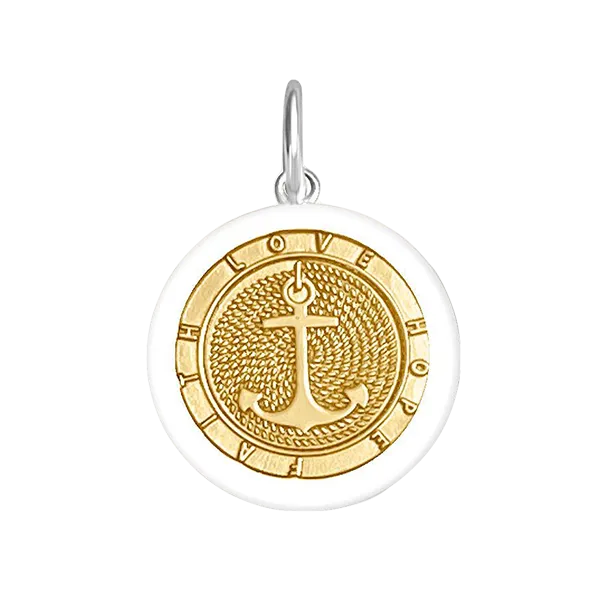 27MM Anchor Gold Center Lola Pendant similar item image