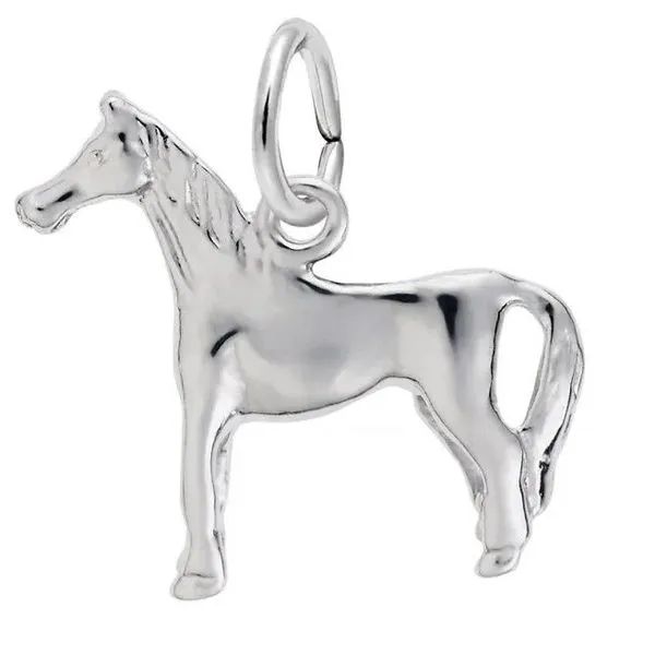 SS Horse Charm Charles Frederick Jewelers Chelmsford, MA
