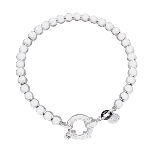 LOLA 7.5 BALL BRACELET SS Charles Frederick Jewelers Chelmsford, MA
