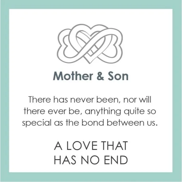 LOLA Mother and Son Silver Charm Image 2 Charles Frederick Jewelers Chelmsford, MA