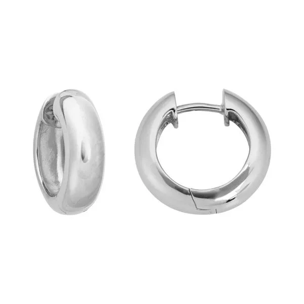 Sterling Hinged Hoop Earrings