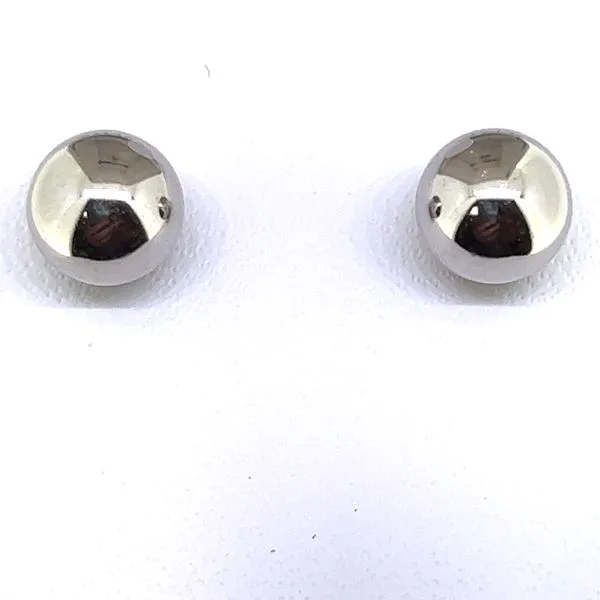 Sterling 8mm Ball Studs Charles Frederick Jewelers Chelmsford, MA