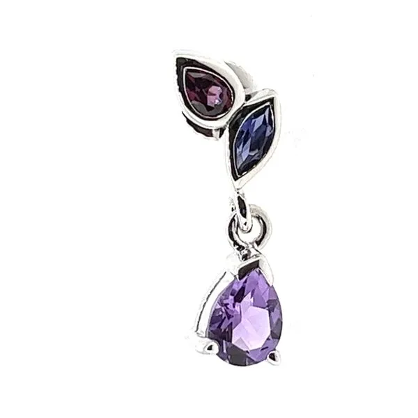Sterling Amethyst Stud Earrings Charles Frederick Jewelers Chelmsford, MA