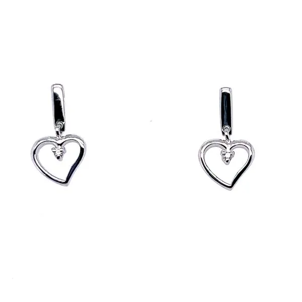 Sterling .02ctw Diamond Stud Earrings Charles Frederick Jewelers Chelmsford, MA