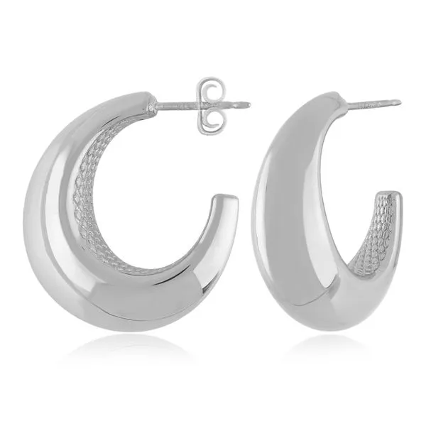 SS Medium Tapered Knife Edge Hoop