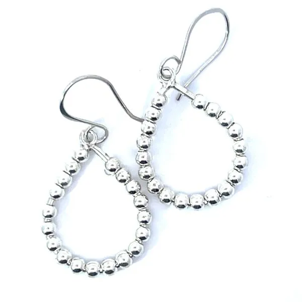 SS Tear Drop Dangle Earrings Charles Frederick Jewelers Chelmsford, MA