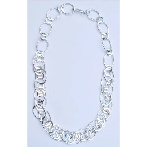 SS Oval Link Necklace 18-inch Charles Frederick Jewelers Chelmsford, MA
