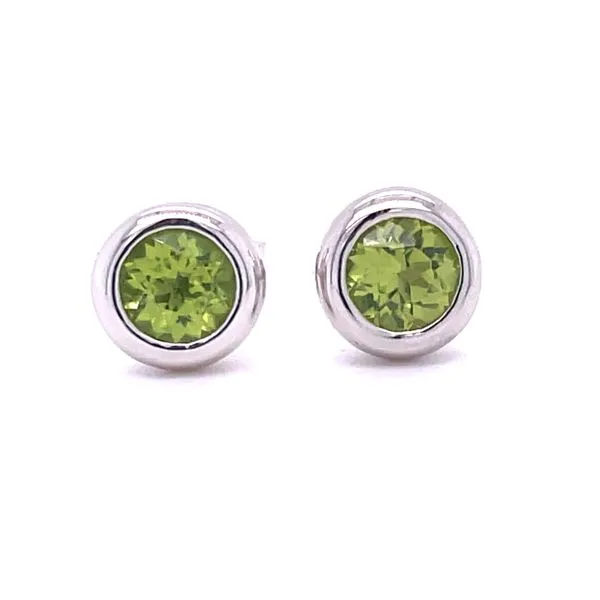 Sterling Peridot Earrings Charles Frederick Jewelers Chelmsford, MA