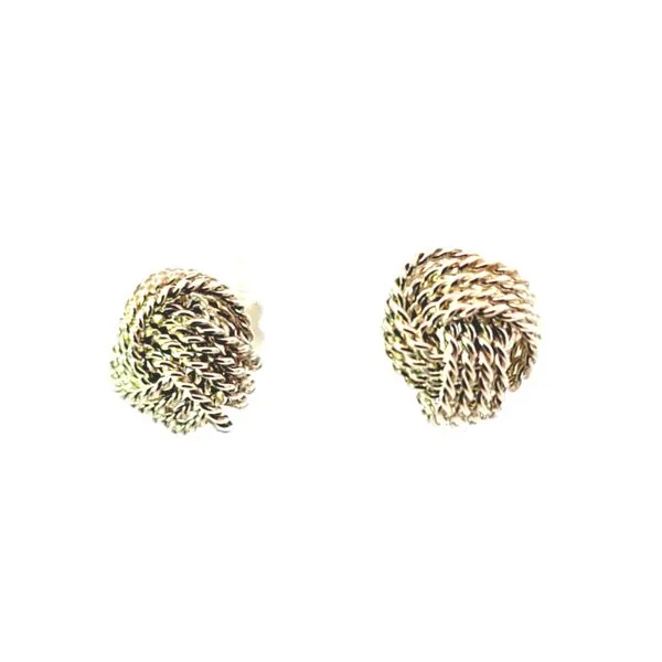 Estate- 925 Tiffany And Co Love Knot Earrings Charles Frederick Jewelers Chelmsford, MA