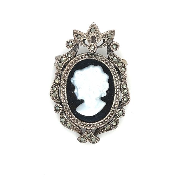 Sterling Cameo-Estate Charles Frederick Jewelers Chelmsford, MA