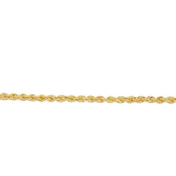 ESTATE - 14KY 2mm Solid Rope Chain - 24in - 7.5g Charles Frederick Jewelers Chelmsford, MA