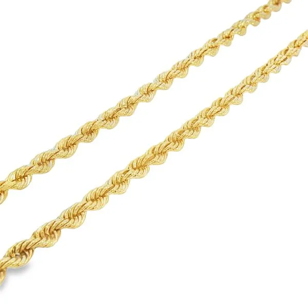 ESTATE - 14KY 3.2mm Solid Rope Chain - 18in Charles Frederick Jewelers Chelmsford, MA