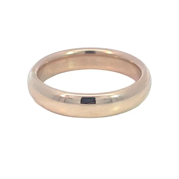 Estate 14K Yellow Gold Mens Wedding Band 5.3MM Ring Size 11.25 Total Weight 7.4 Grams Charles Frederick Jewelers Chelmsford, MA