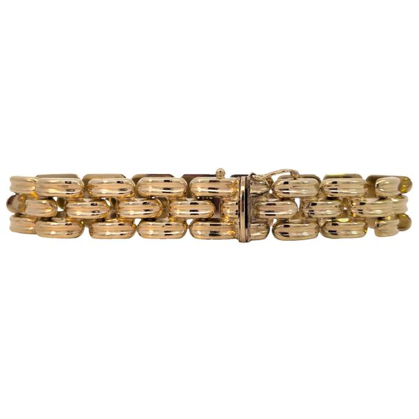 Estate 14y Link Bracelet Charles Frederick Jewelers Chelmsford, MA