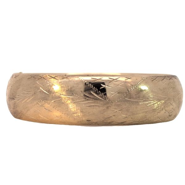 Estate 14y Wide Bangle Charles Frederick Jewelers Chelmsford, MA