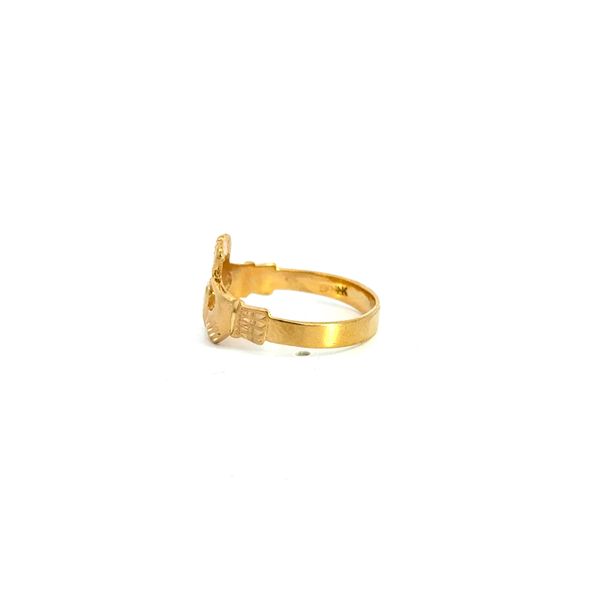 ESTATE - 14KY Women's Claddaugh Ring 2.8g Image 2 Charles Frederick Jewelers Chelmsford, MA