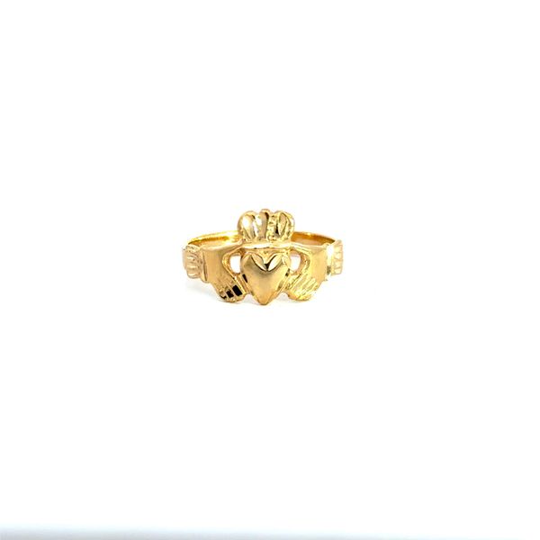 ESTATE - 14KY Women's Claddaugh Ring 2.8g Charles Frederick Jewelers Chelmsford, MA