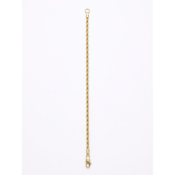 ESTATE - 14KY 1.2mm Rope Chain 7in 2.58grams Charles Frederick Jewelers Chelmsford, MA