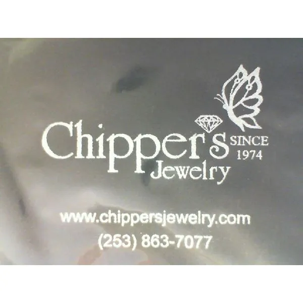 2-Part Polishing Cloth, 5x6 Black with Logo Chipper's Jewelry Bonney Lake, WA