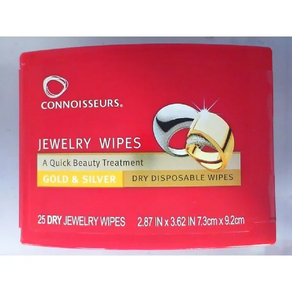 Jewelry Wipe Compact of 25 Disposable Gold & Silver Wipes Chipper's Jewelry Bonney Lake, WA