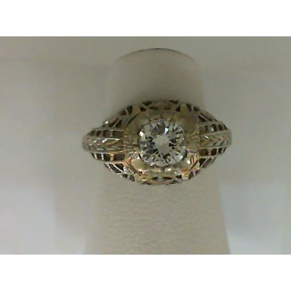 14K White Gold Diamond Engagement Ring Chipper's Jewelry Bonney Lake, WA